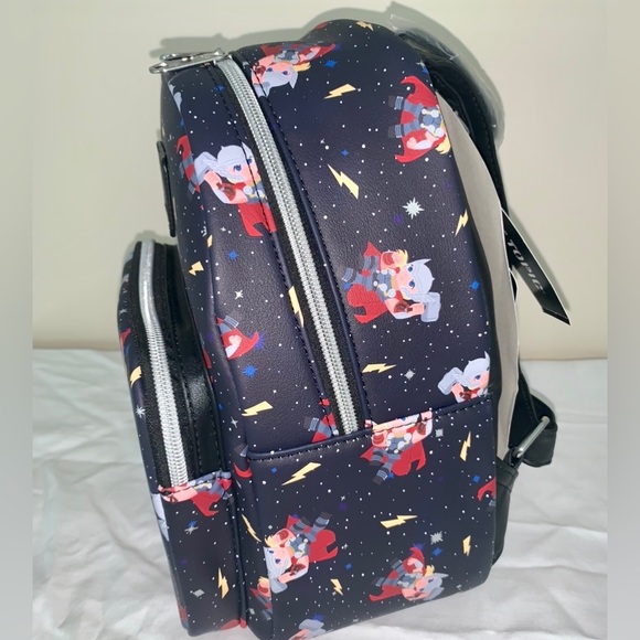 Loungefly Mini Backpack Marvel Thor - Picture 3 of 9